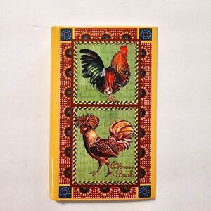 Martin Designs Address Book with Chickens and Roosters